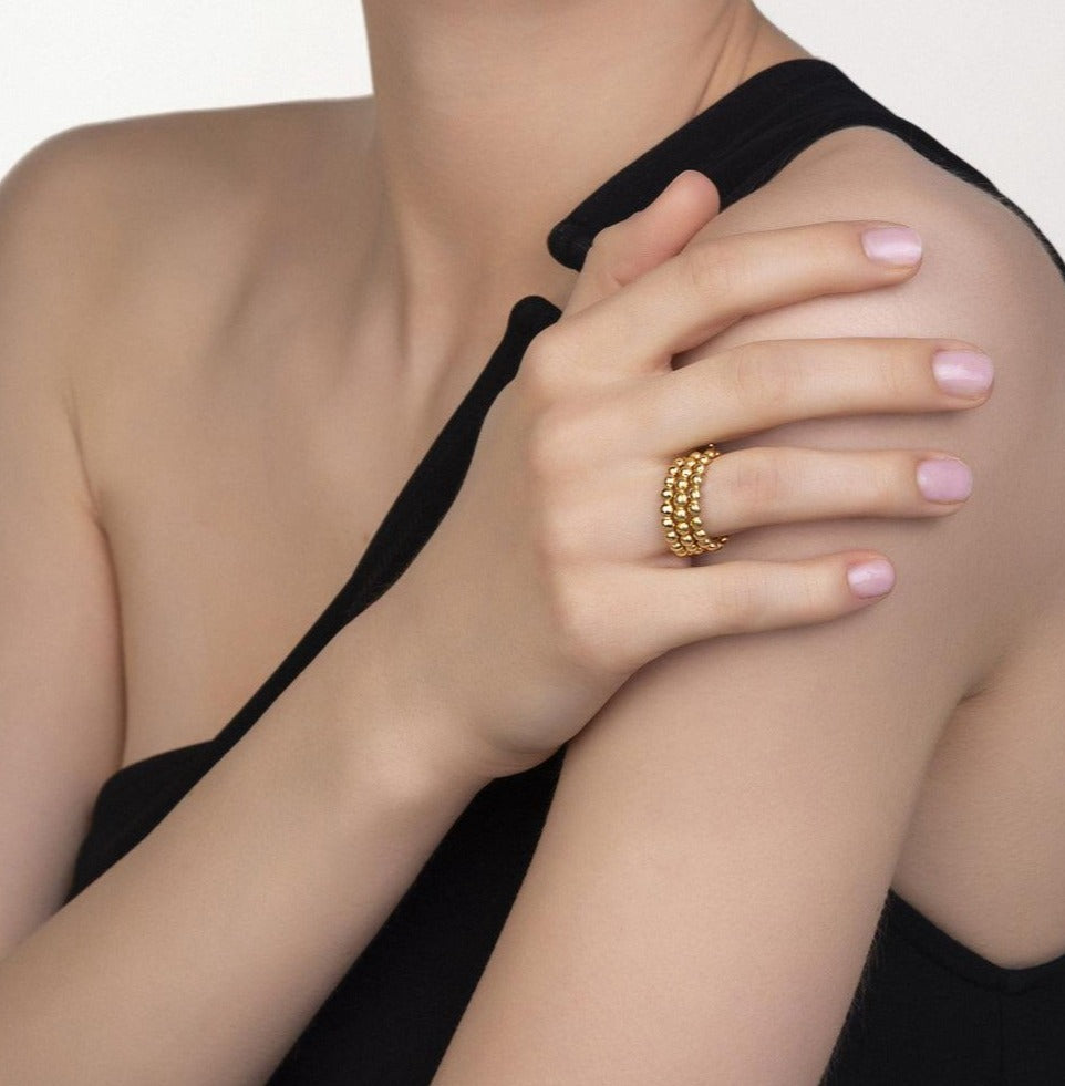 Demetra Coil Ring - Christina Alexiou Fine Jewelry