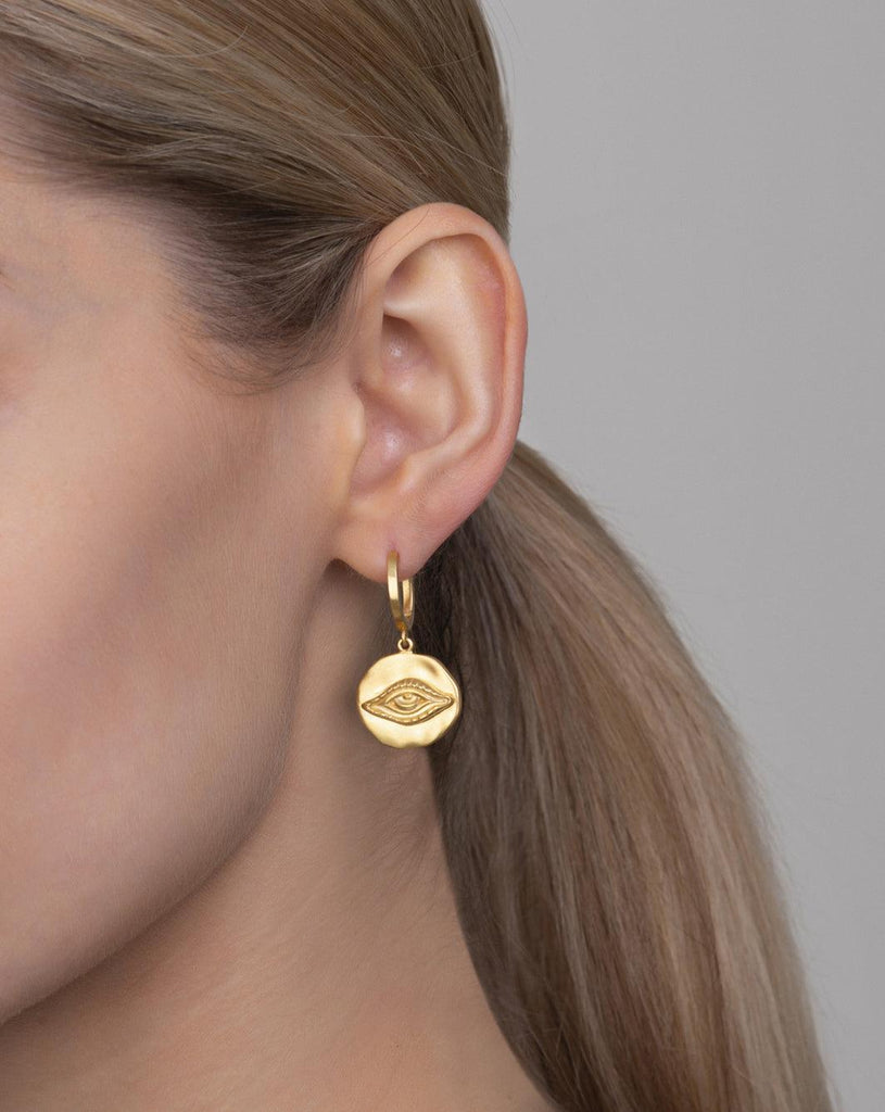 Karma Hoop Earrings - Christina Alexiou Fine Jewelry