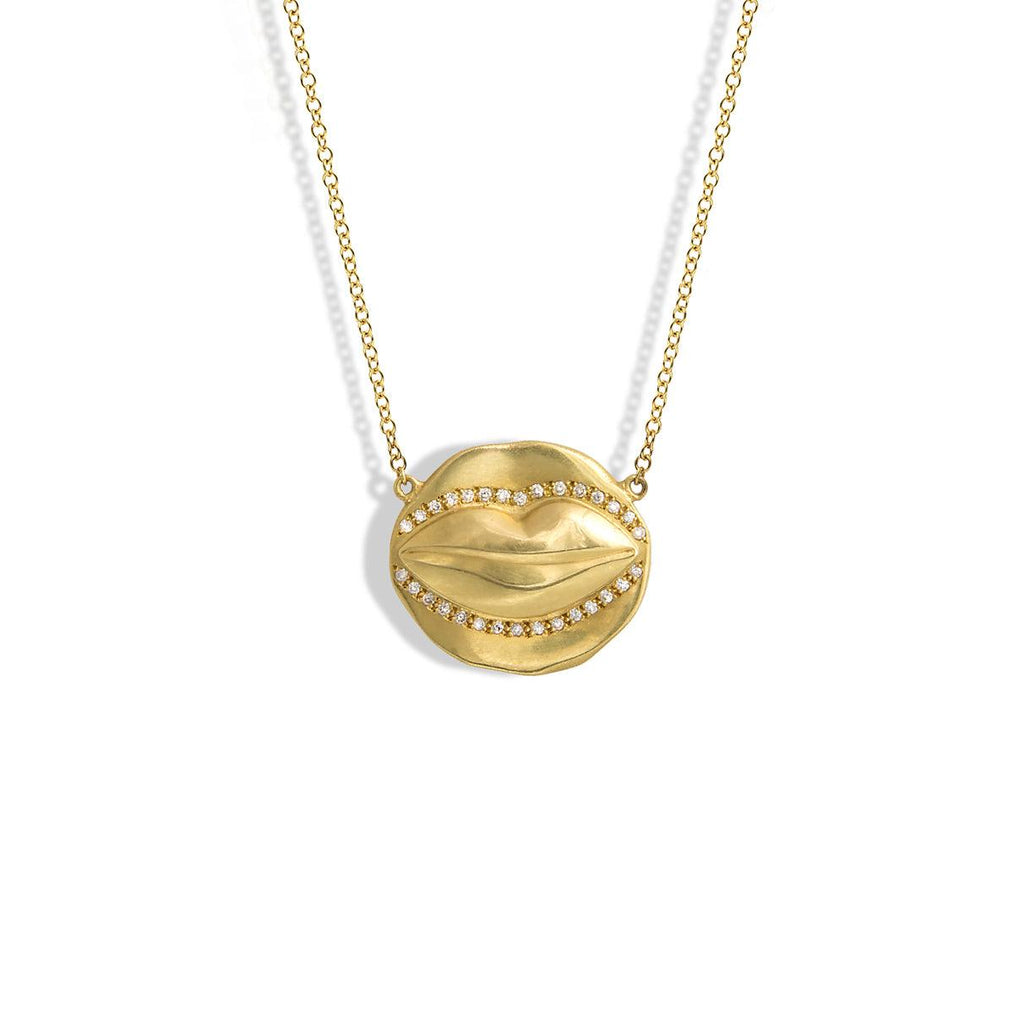 Love Me Necklace with Brilliant Diamonds - Christina Alexiou Fine Jewelry