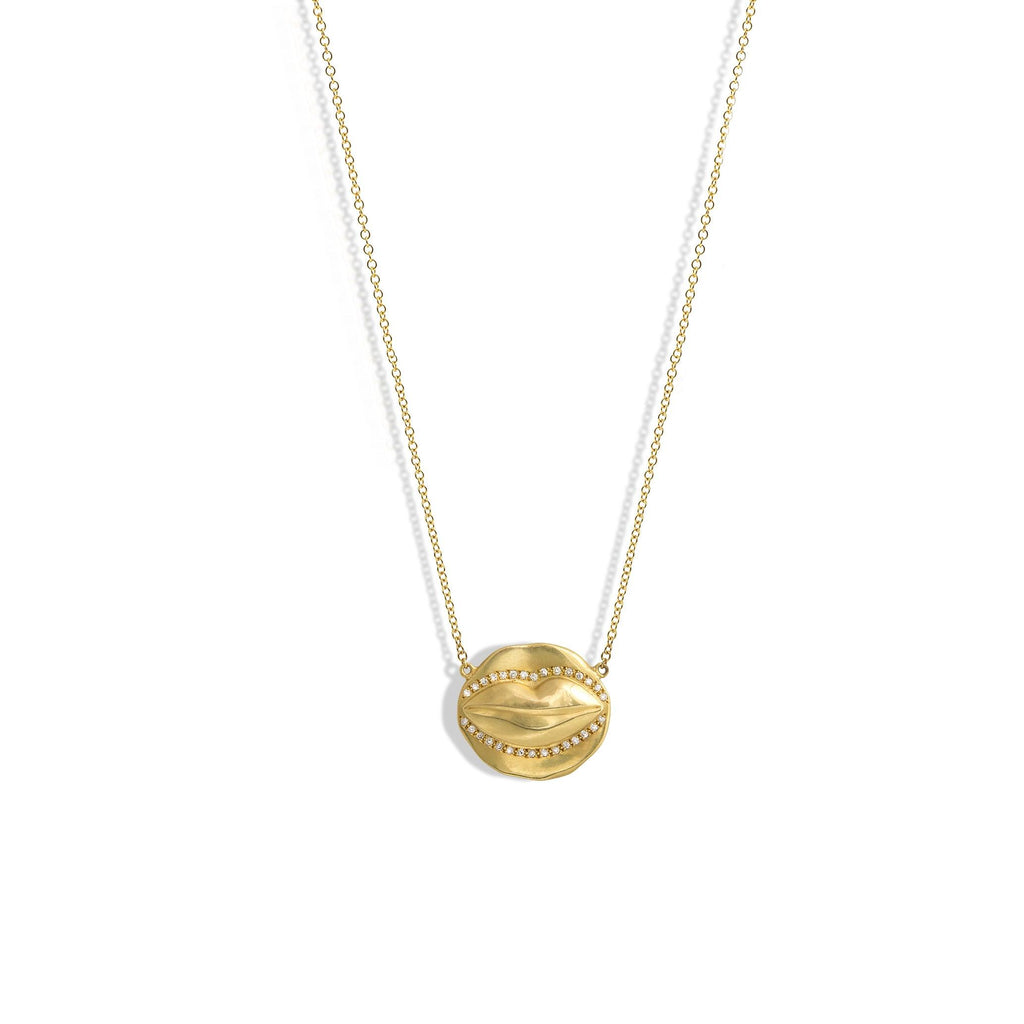 Love Me Necklace with Brilliant Diamonds - Christina Alexiou Fine Jewelry