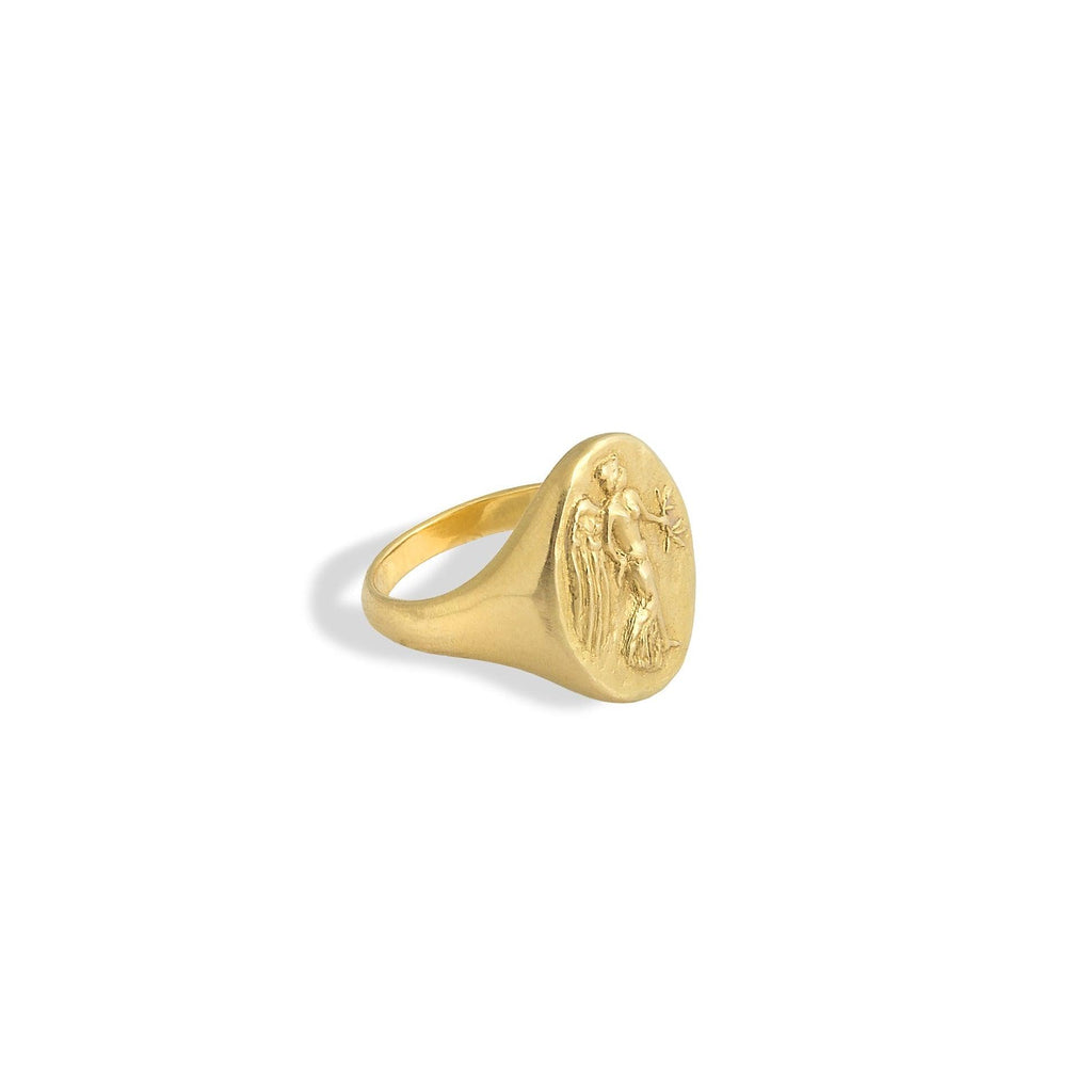 Niki Signet Ring - Christina Alexiou Fine Jewelry