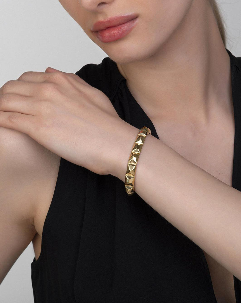 Pyramid Tennis Bracelet - Christina Alexiou Fine Jewelry