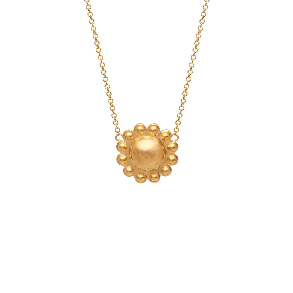 Small Flower Necklace - Christina Alexiou Fine Jewelry