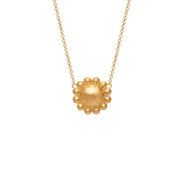 Small Flower Necklace - Christina Alexiou Fine Jewelry