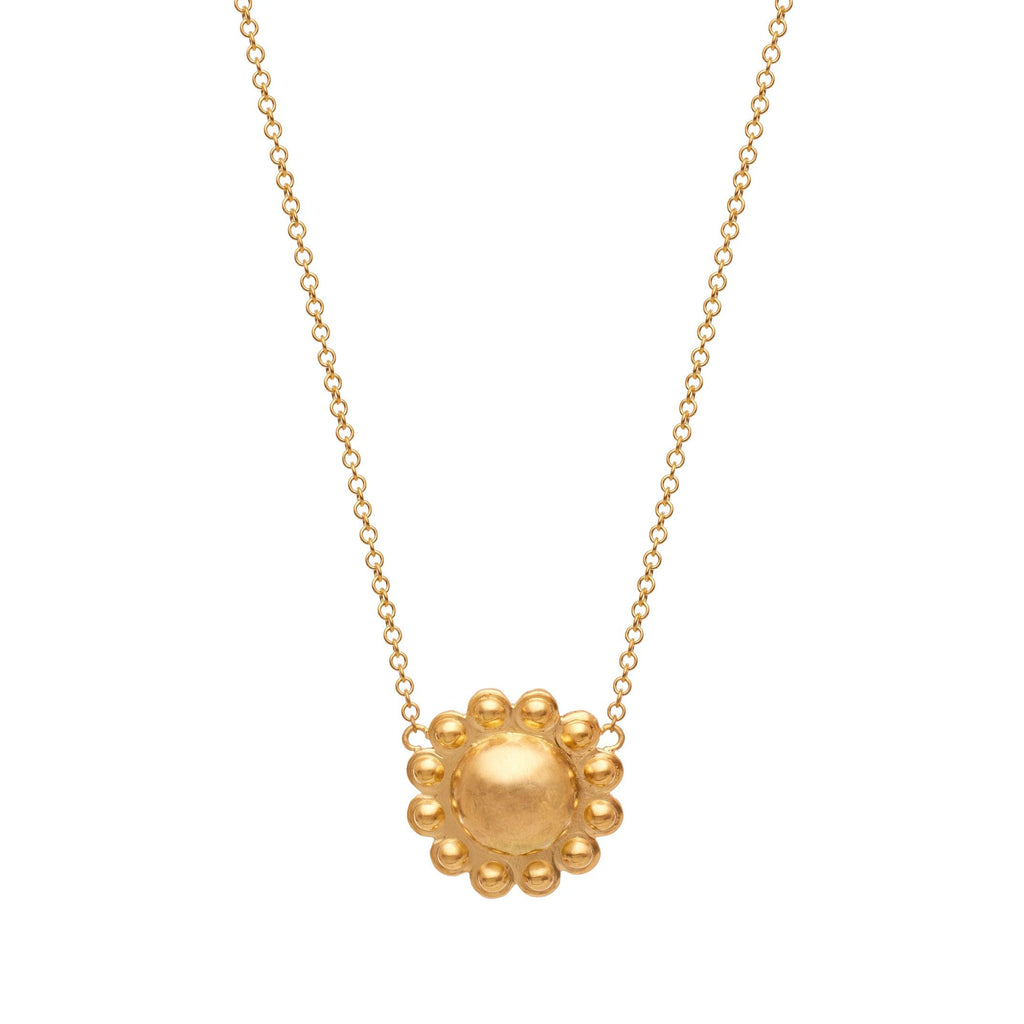 Small Flower Necklace - Christina Alexiou Fine Jewelry