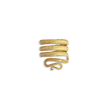 Snake Tail Ring - Christina Alexiou Fine Jewelry