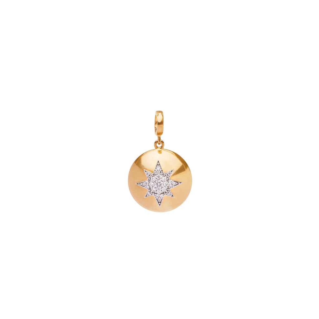 Diamond Star Ball Charm - Christina Alexiou Fine Jewelry