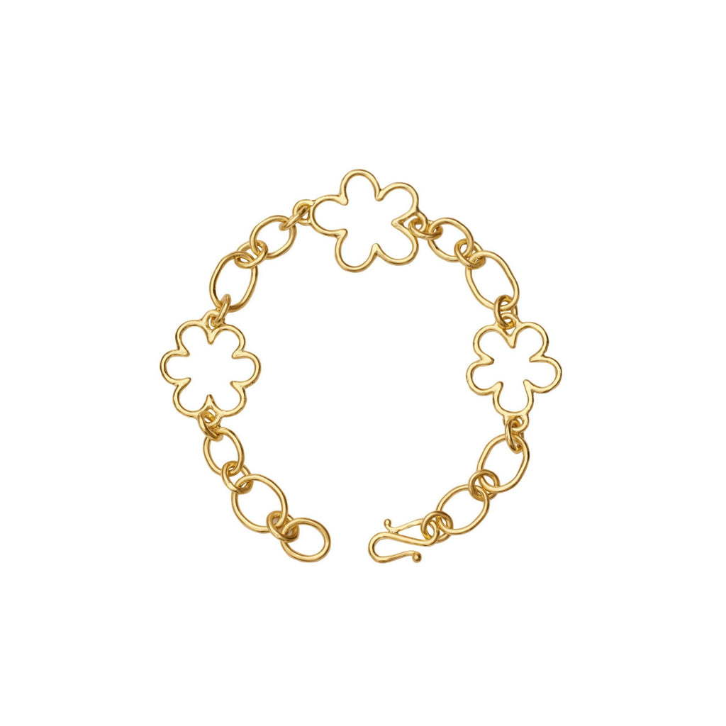 Flower Chain Bracelet - Christina Alexiou Fine Jewelry