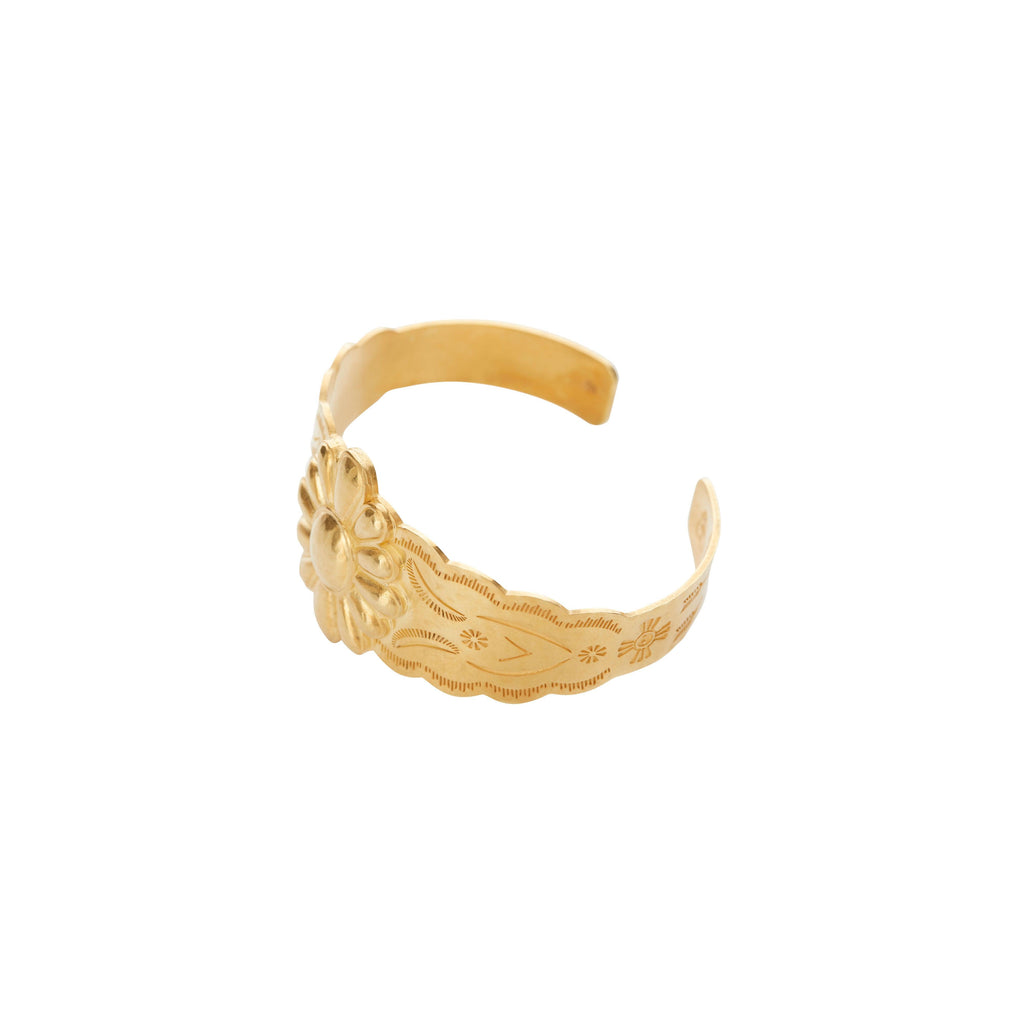 Flower Cuff - Christina Alexiou Fine Jewelry