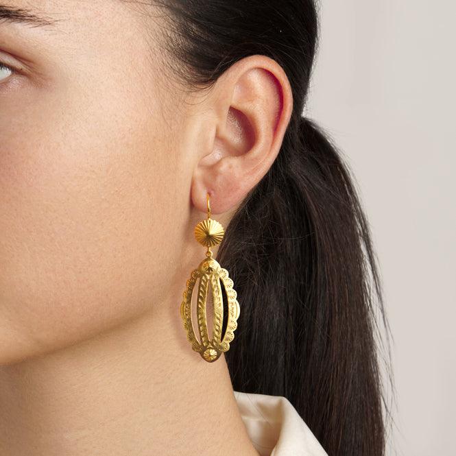 Lace Earrings - Christina Alexiou Fine Jewelry