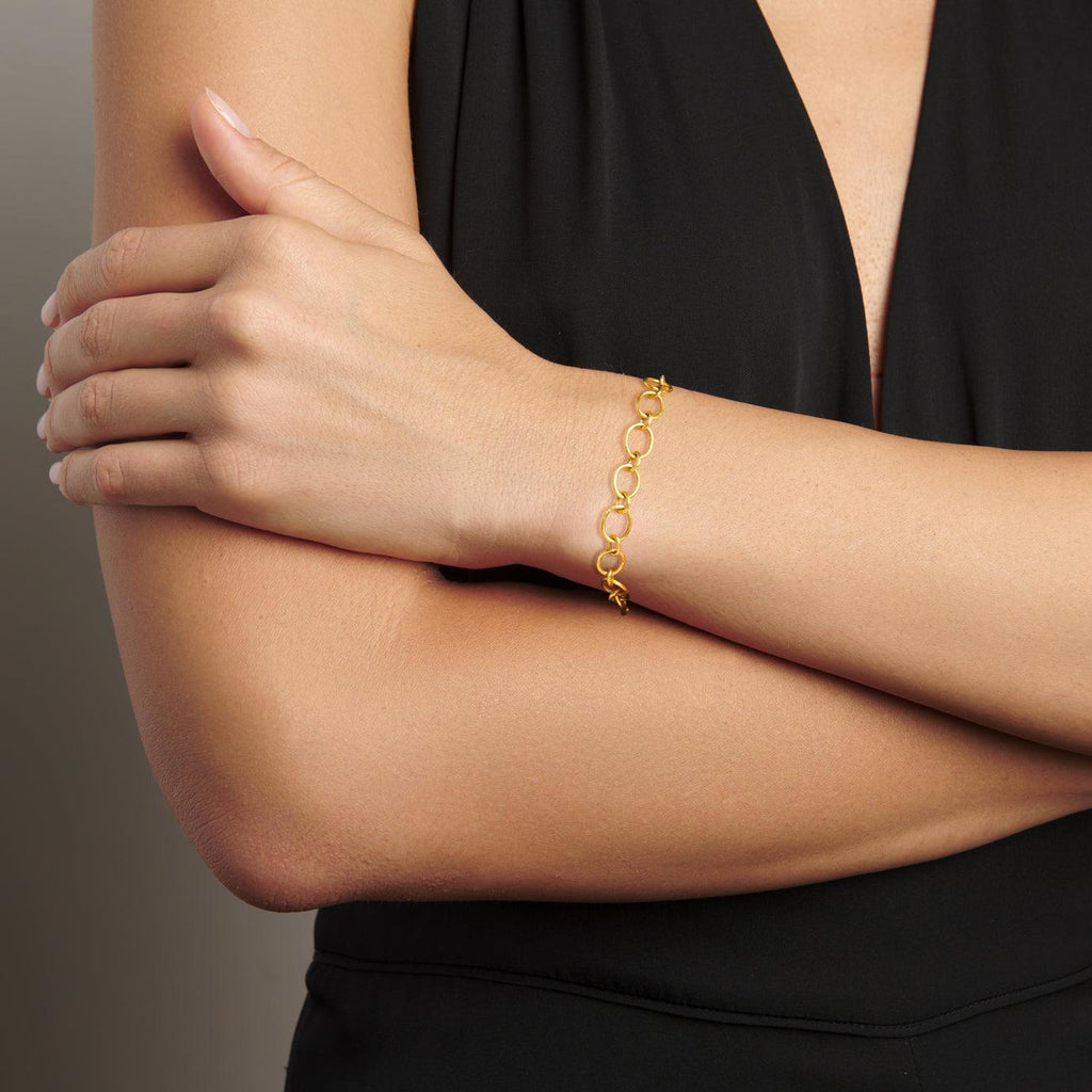 Oval Chain Bracelet - Christina Alexiou Fine Jewelry