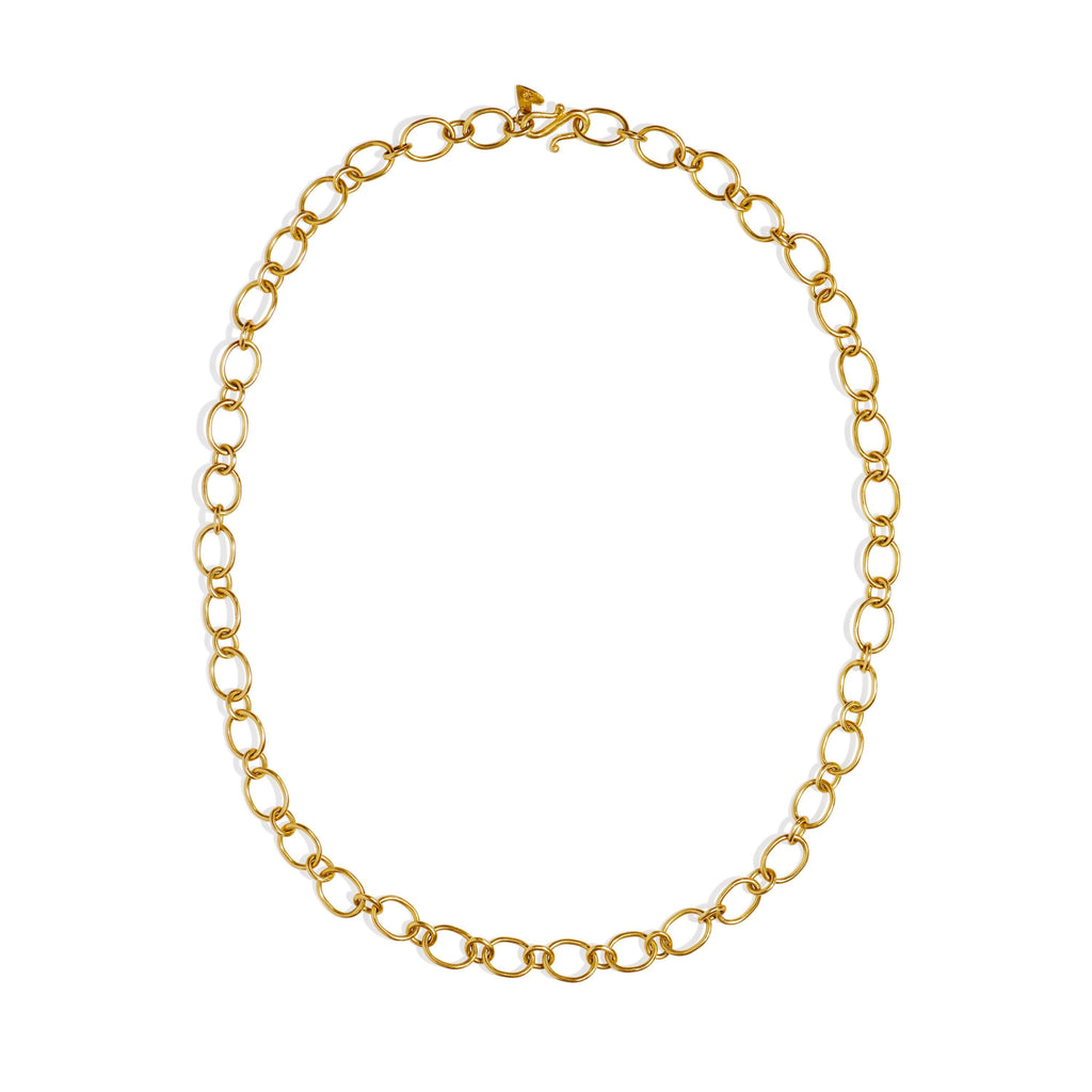 Oval Chain Necklace - Christina Alexiou Fine Jewelry