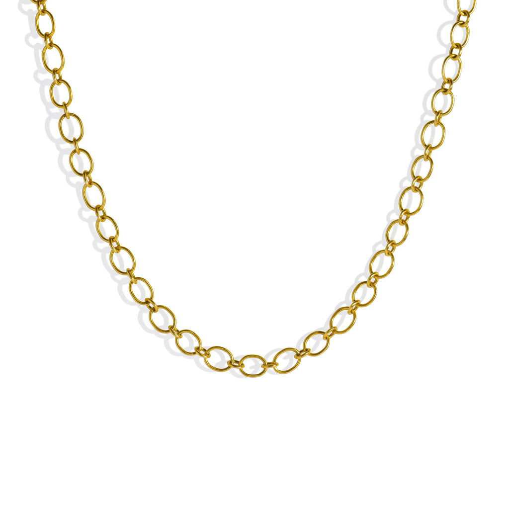Oval Chain Necklace - Christina Alexiou Fine Jewelry