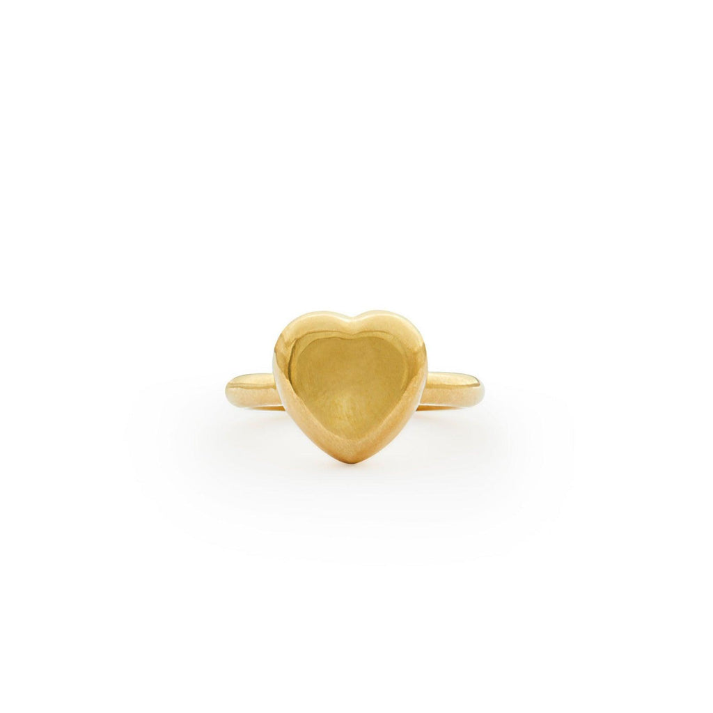Single Agape Heart Ring - Christina Alexiou Fine Jewelry
