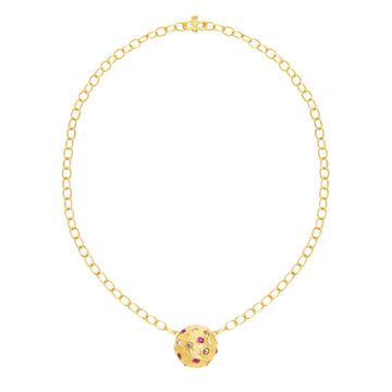Small Full Moon Necklace - Christina Alexiou Fine Jewelry
