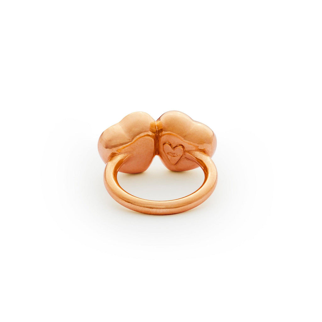 Stand by Me Double Agape Heart Ring - Christina Alexiou Fine Jewelry