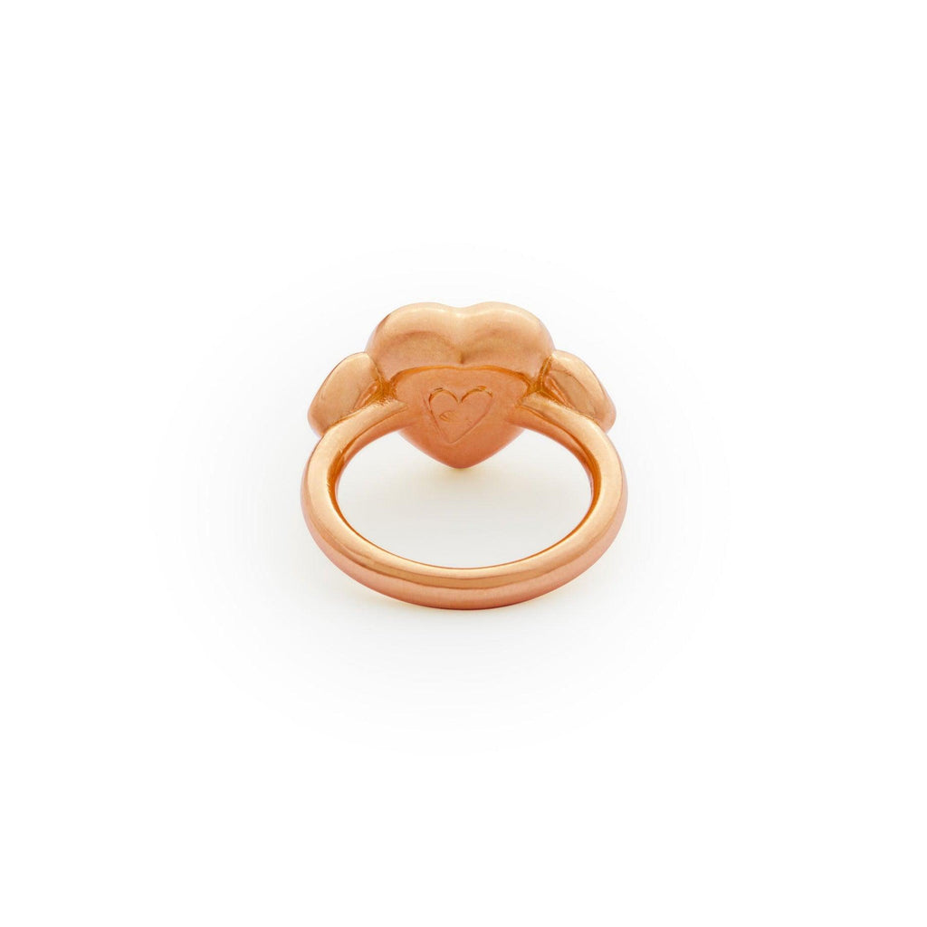 Triple Agape Heart Ring - Christina Alexiou Fine Jewelry